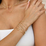 Amelia 14kt gold-filled cuff