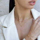 Amelia - Gold Ball Necklace