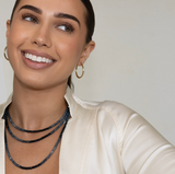 BLEU OMBRE GEMSTONE NECKLACE