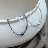 CAROLINE Pearl & gemstone necklace