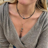 CAROLINE Pearl & gemstone necklace