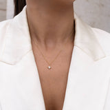 NORTH STAR DIAMOND CHARM NECKLACE