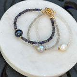 Caroline Pearl & Gemstone Bracelets