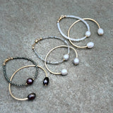 Caroline Pearl & Gemstone Bracelets