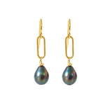 JULIA PEARL DROP - PEACOCK
