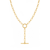 Large Golden Links 'Charm Enhancer' Lariat