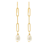 JULIA PEARL DROP EARRING