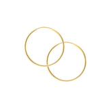 Audrey Infinity Hoop Small