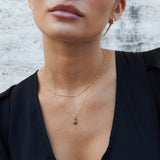 STAR PAVÉ DIAMOND CHARM NECKLACE