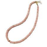 Blush Rose Opal Necklace