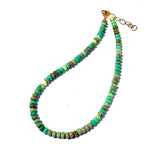 Chrysoprase Gemstone Necklace