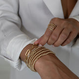 Kate Gold Bead Bracelet