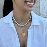 Howlite Gemstone Necklace