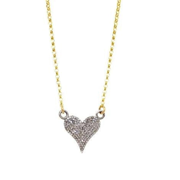 DIAMOND HEART NECKLACE